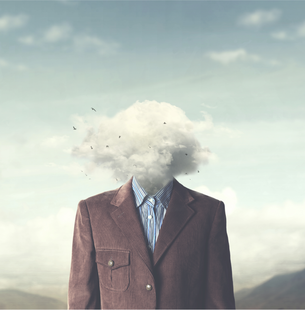 Image illustrant le brouillard mental que l'on peut ressentir en cas de surcharge mentale